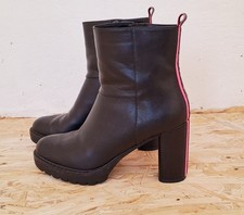 Schwarze stiefel plateau gebraucht kaufen  Bremen