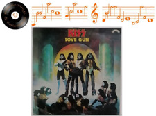 Kiss Love Gun Translucent Red Vinyl LP  A1 B1 Pressing - VG+ comprar usado  Enviando para Brazil