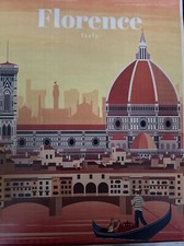 Florence poster retro for sale  Ashburn