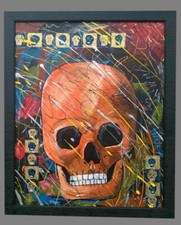 Skull 22x28 framed for sale  San Antonio