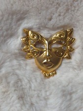 Broche masque vénitien d'occasion  Noailles