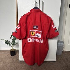 Rara Camisa Ferrari F1 Tommy Hilfiger 1996 XXL Compatível com Grande Marlboro Shell comprar usado  Enviando para Brazil