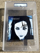 Usado, EVANESCENCE Amy Lee ASSINADO PSA/DNA Auto Lajeado CD COVER Caído comprar usado  Enviando para Brazil