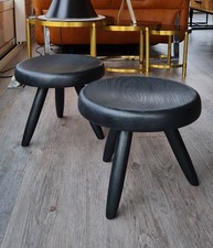 Paire tabourets vintage d'occasion Paire tabourets vintage d'occasion  Busigny