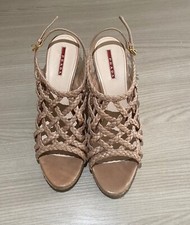 Scarpe prada zeppe usato  Pomezia