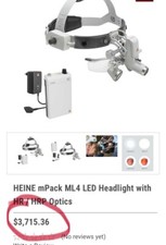 Heine led headlight for sale  Astoria