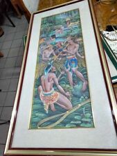 Batik dipinto colori usato  Italia