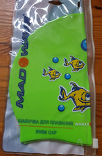 Boné de natação Mad Wave - Peixe depressivo verde neon comprar usado  Enviando para Brazil