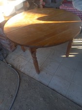 Table massif ronde d'occasion  Verfeil