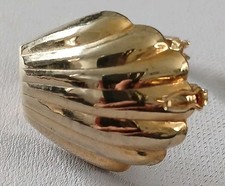 Gold clam shell for sale  SALTBURN-BY-THE-SEA