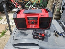 Milwaukee m18jsrdab radio for sale  HOUNSLOW