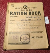1951 ration coupon for sale  READING