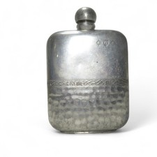 Antique hip flask for sale  WINSFORD