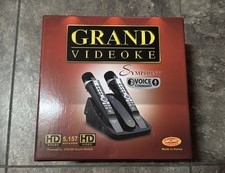 Micrófonos inalámbricos para máquina de karaoke portátil Grand Videoke HD TKR-371MP segunda mano  Embacar hacia Mexico