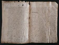 1340 parchemin médiéval d'occasion 1340 parchemin médiéval d'occasion  Le Thor