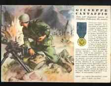 Cartolina postale eroe usato  Vestone