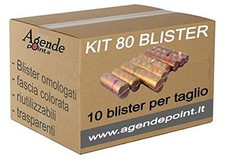 Kit80 blister contenitori usato  Italia