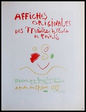 Pablo picasso affiches d'occasion  Saint-Ouen