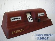 Calendrier robot cuir d'occasion  Marans