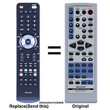 Novo controle remoto RRMCGA038AWSA para sistema de áudio Sharp XL-MP130 XL-MP131 comprar usado  Enviando para Brazil