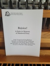 * Suíte Rejoice em Honra de Markwell Perry; Cabena, Overduin;' órgão (RCCO) comprar usado  Enviando para Brazil