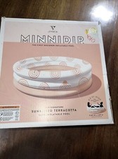 Usado, Piscina inflável infantil Minnidip Luxe - terracota afundada (5,5' x 1,5') comprar usado  Enviando para Brazil