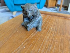Bear figurine signed for sale  CLEETHORPES