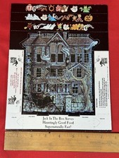 Usado, Vintage HALLOWEEN NOS 1971 JACK IN THE BOX Papel Casa Assombrada Brinquedo Premium comprar usado  Enviando para Brazil