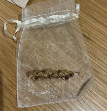 Horizontal shaped brooch for sale  LONDON