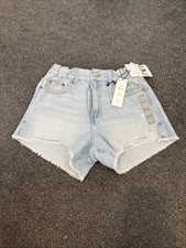 Zara denim shorts for sale  NORTHWICH