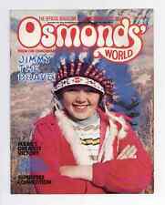 Osmonds magazine april for sale  UK