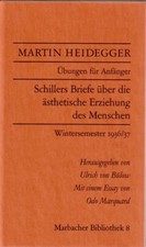 Martin heidegger schillers gebraucht kaufen  Au