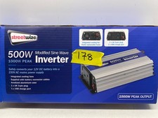 Streetwize inverter 500w for sale  MILTON KEYNES