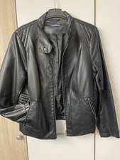Damen biker kunstlederjacke gebraucht kaufen  Moers