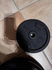 Dischi ghisa 5kg usato  Novate Milanese