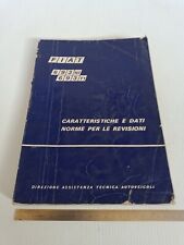 Manuale originale caratteristi usato  Santena