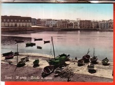 Cartolina trani acqu usato  Italia