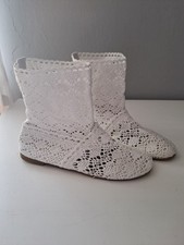 Sommer stiefeletten weiß gebraucht kaufen  Wölfersheim