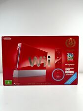 Console Nintendo Wii RVL-001 - 25º aniversário vermelho completo na caixa - sem jogos comprar usado  Enviando para Brazil