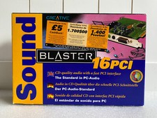 Creative sound blaster for sale  BRISTOL