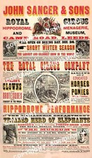 Royal circus poster for sale  BURNHAM-ON-SEA