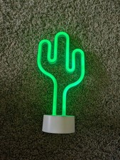 Neon cactus led for sale  Mauk