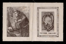 Antico santino holy usato  Italia