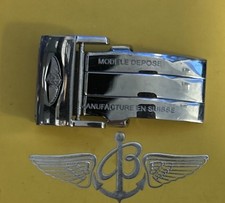 Autêntico fecho de fivela de implantação Breitling 20mm aço inoxidável comprar usado  Enviando para Brazil