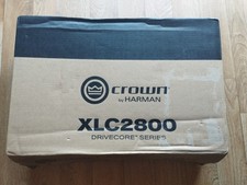 Crown xlc2800 amplifier for sale  STURMINSTER NEWTON