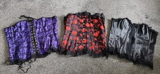 Burlesque basque corsets for sale  LOUGHBOROUGH