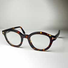 Armação de óculos Tom Ford FT5460 052 – Havana, armação de óculos autêntica redonda comprar usado  Enviando para Brazil