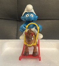 Schtroumpf cheval bascule d'occasion  Morestel