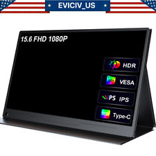 Monitor portátil EVICIV 15,6" IPS HDR 1920*1080 FHD tela de cuidados com os olhos USB C 1200:1 comprar usado  Enviando para Brazil