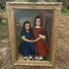 Large antique folk for sale  Wayne